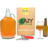 Eazy Brewing®Kit de elaboración de cerveza de 5 litros - Cerveza rubia (Pale Ale) - Caja de regalo para preparar su…